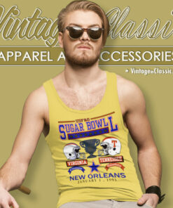 Virginia Vs Cavaliers Tennessee Volunteers Vintage 1991 Sugar Bowl Shirt 4 Virginia Vs Cavaliers Tennessee Volunteers Vintage 1991 Sugar Bowl Tank Top Racerback