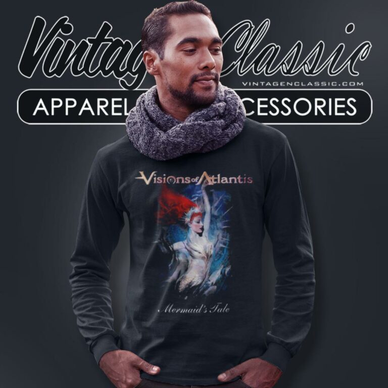 Visions Of Atlantis Mermaids Tale Long Sleeve Tee Visions Of Atlantis Mermaids Tale Long Sleeve Tee