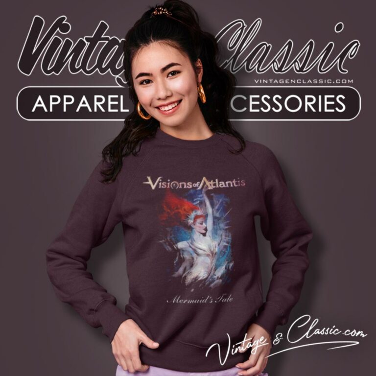 Visions Of Atlantis Mermaids Tale Sweatshirt Visions Of Atlantis Mermaids Tale Sweatshirt