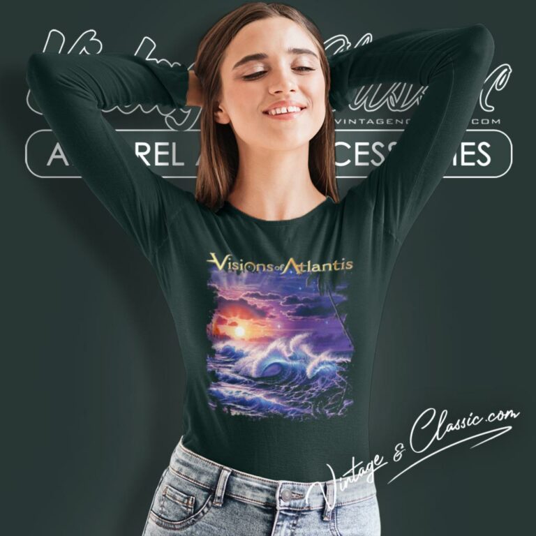Visions Of Atlantis Shirt Eternal Endless Infinity Long Sleeve Tee Visions Of Atlantis Shirt Eternal Endless Infinity Long Sleeve Tee