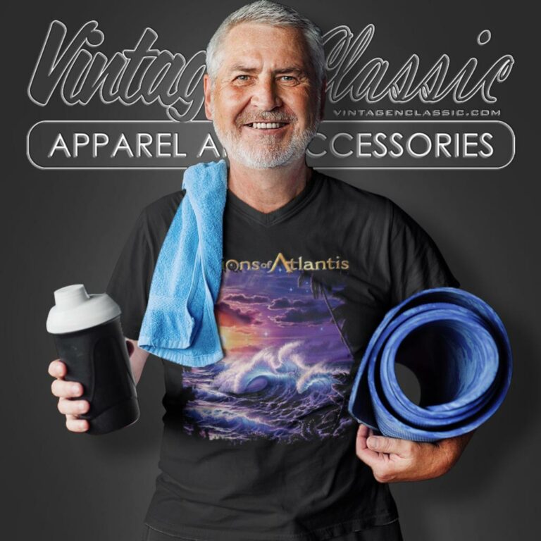 Visions Of Atlantis Shirt Eternal Endless Infinity V Neck TShirt Visions Of Atlantis Shirt Eternal Endless Infinity V Neck TShirt