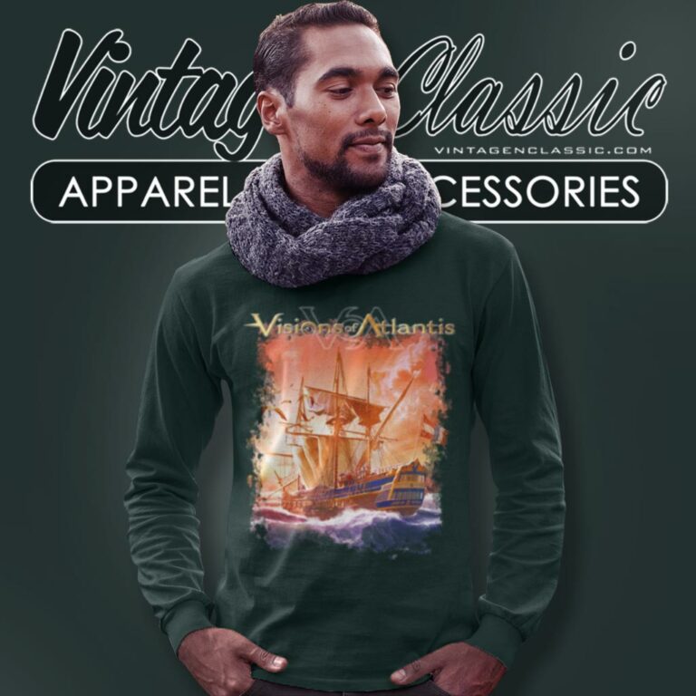 Visions Of Atlantis Shirt Old Routes New Waters Long Sleeve Tee Visions Of Atlantis Shirt Old Routes New Waters Long Sleeve Tee