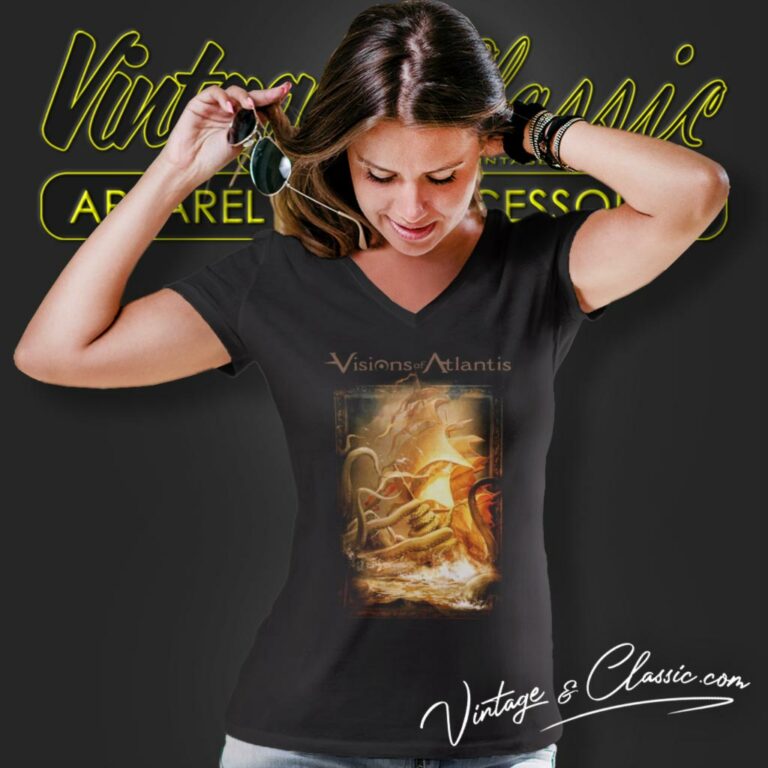 Visions Of Atlantis Wanderers 2020 V Neck TShirt Visions Of Atlantis Wanderers 2020 V Neck TShirt
