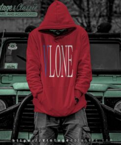 Vlone V Blue Staple Hoodie 1