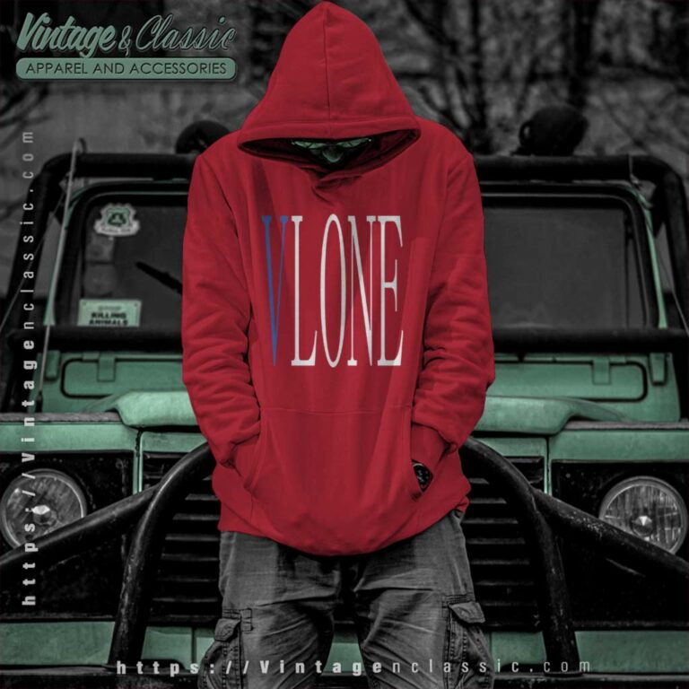 Vlone V Blue Staple Hoodie 1 Vlone V Blue Staple Hoodie 1