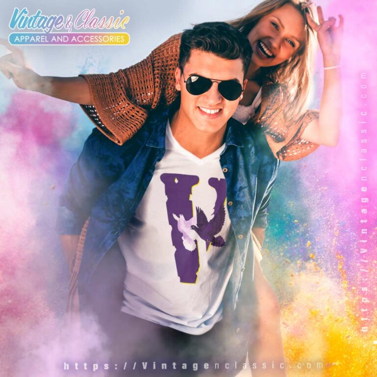 Vlone X Nav Doves Good Intentions V Neck TShirt 1 Vlone X Nav Doves Good Intentions V Neck TShirt 1