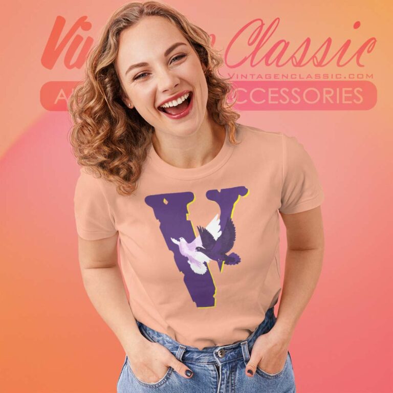 Vlone X Nav Doves Good Intentions Women TShirt 1 Vlone X Nav Doves Good Intentions Women TShirt 1