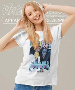 Vlone X Skolone Miami Vice Women TShirt 1