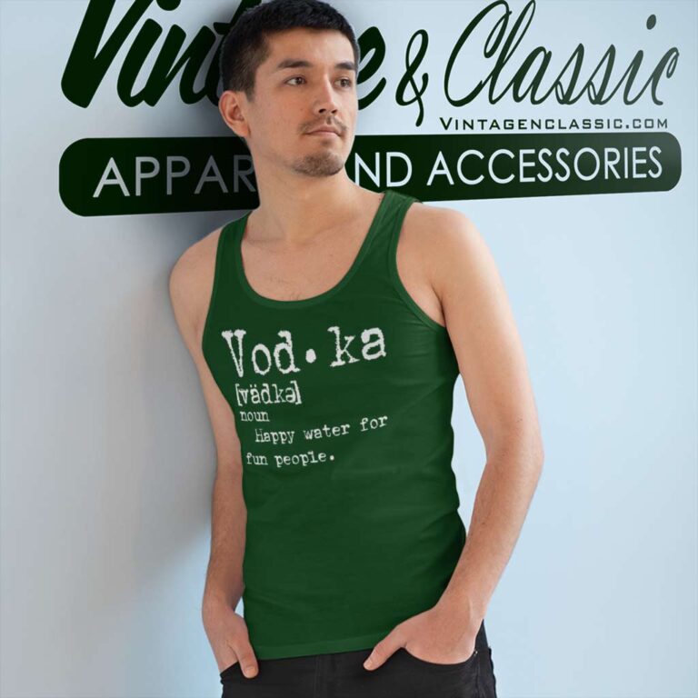 Vodka Definition Funny Tank Top Racerback Vodka Definition Funny Tank Top Racerback