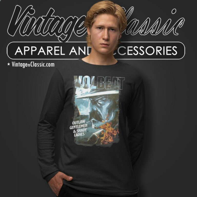 Volbeat Outlaw Gentlemen Long Sleeve Tee Volbeat Outlaw Gentlemen Long Sleeve Tee