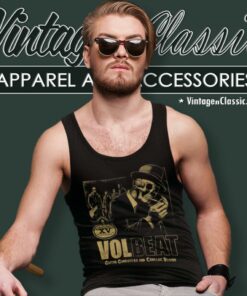 Volbeat Shirt Guitar Gangsters And Cadillac Blood 4 Volbeat Shirt Guitar Gangsters And Cadillac Blood Tank Top Racerback