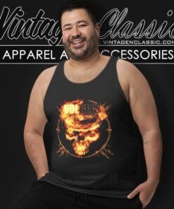 Volbeat Skull Fire Shirt 5 Volbeat Skull Fire Tank Top Racerback