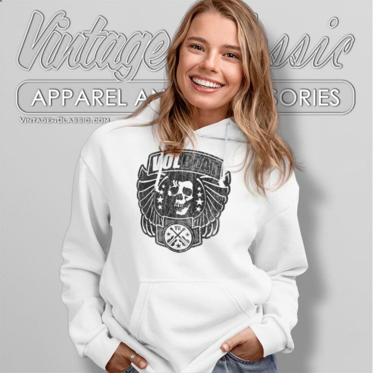 Volbeat Skull Hoodie Volbeat Skull Hoodie