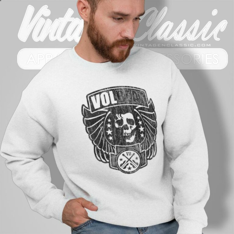 Volbeat Skull Sweatshirt Volbeat Skull Sweatshirt