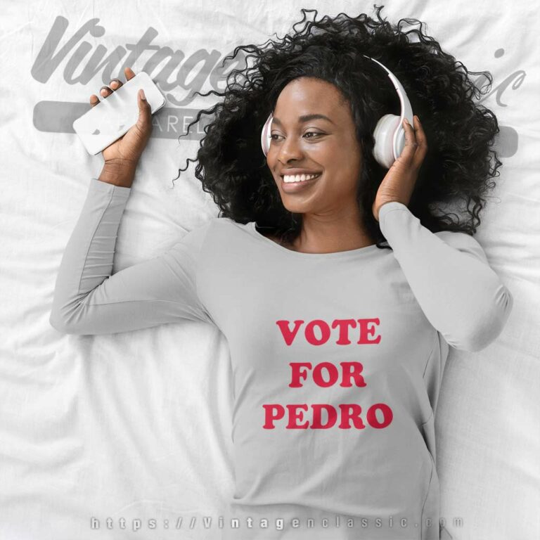 Vote For Pedro Shirt Chains Best selling Napoleon Dynamite Long Sleeve Tee Vote For Pedro Shirt Chains Best selling Napoleon Dynamite Long Sleeve Tee