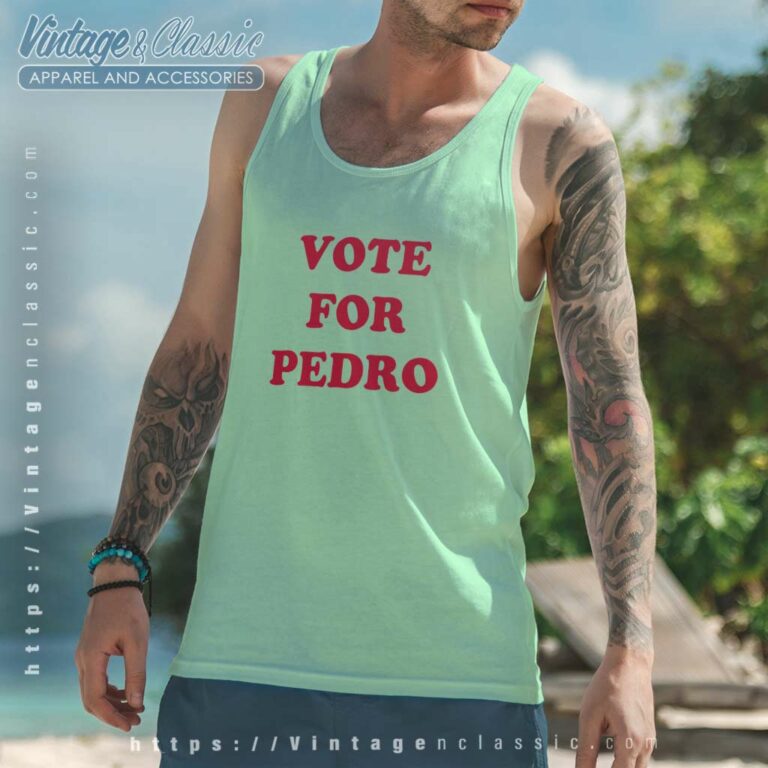 Vote For Pedro Shirt Chains Best selling Napoleon Dynamite Tank Top Racerback Vote For Pedro Shirt Chains Best selling Napoleon Dynamite Tank Top Racerback