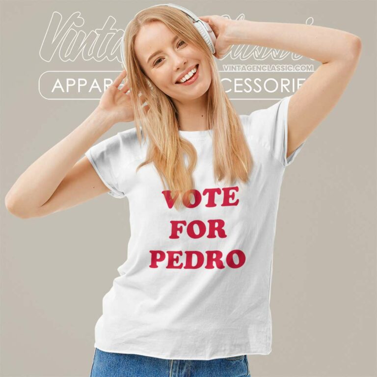 Vote For Pedro Shirt Chains Best selling Napoleon Dynamite Women TShirt Vote For Pedro Shirt Chains Best selling Napoleon Dynamite Women TShirt