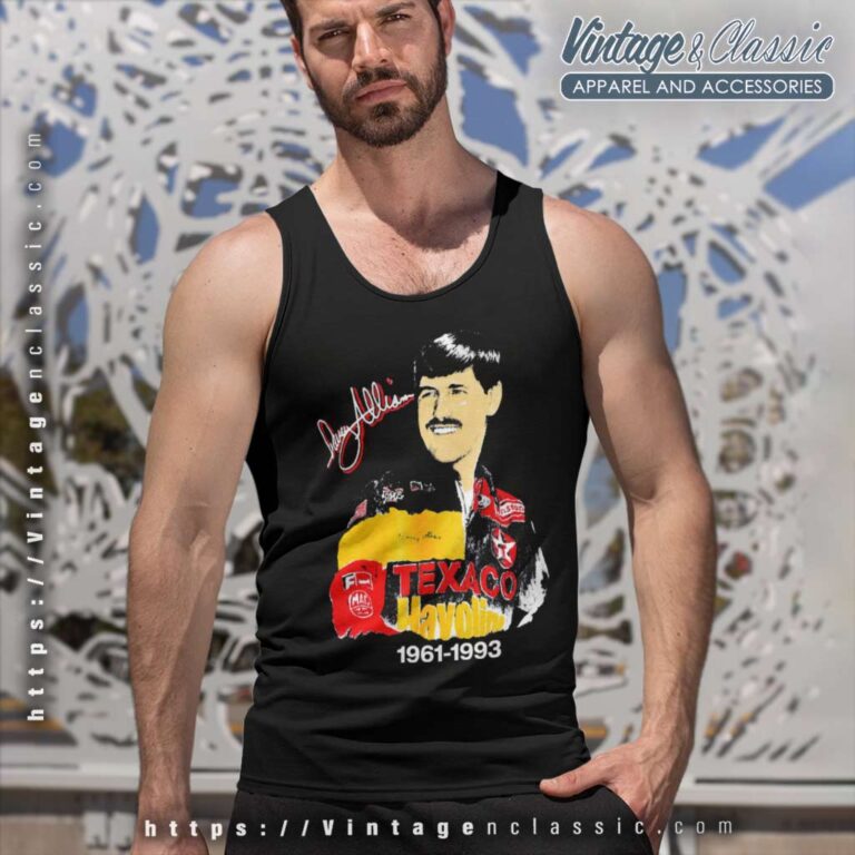 Vtg Davey Allison Nascar 1961 1993 Tank Top Racerback Vtg Davey Allison Nascar 1961 1993 Tank Top Racerback