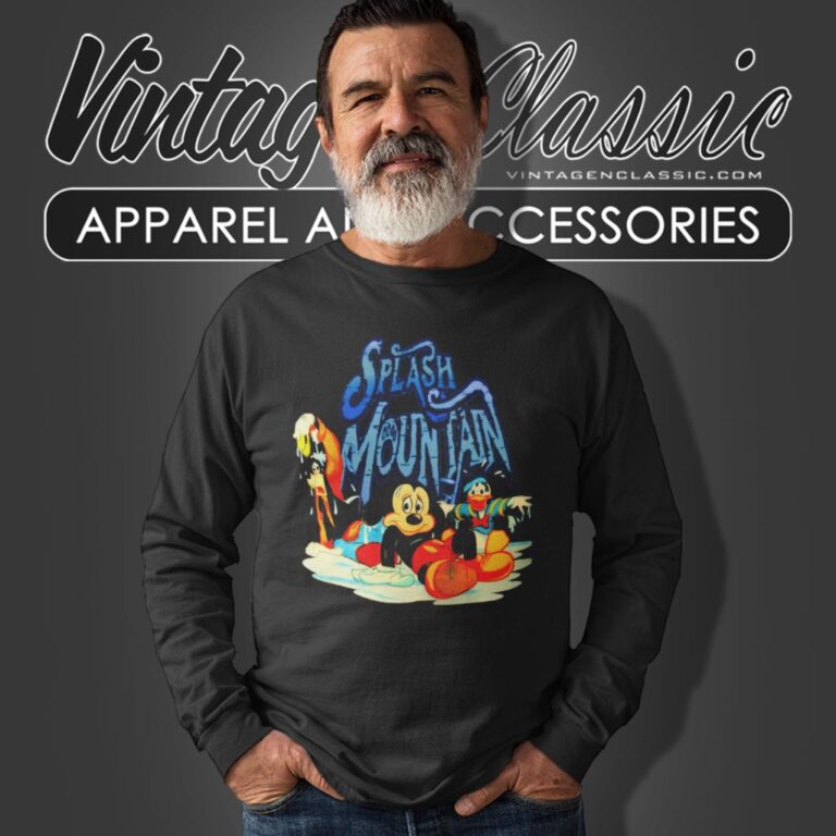 Vtg Disney World Splash Mountain Dry Is Not An Option Long Sleeve Tee Vtg Disney World Splash Mountain Dry Is Not An Option Long Sleeve Tee