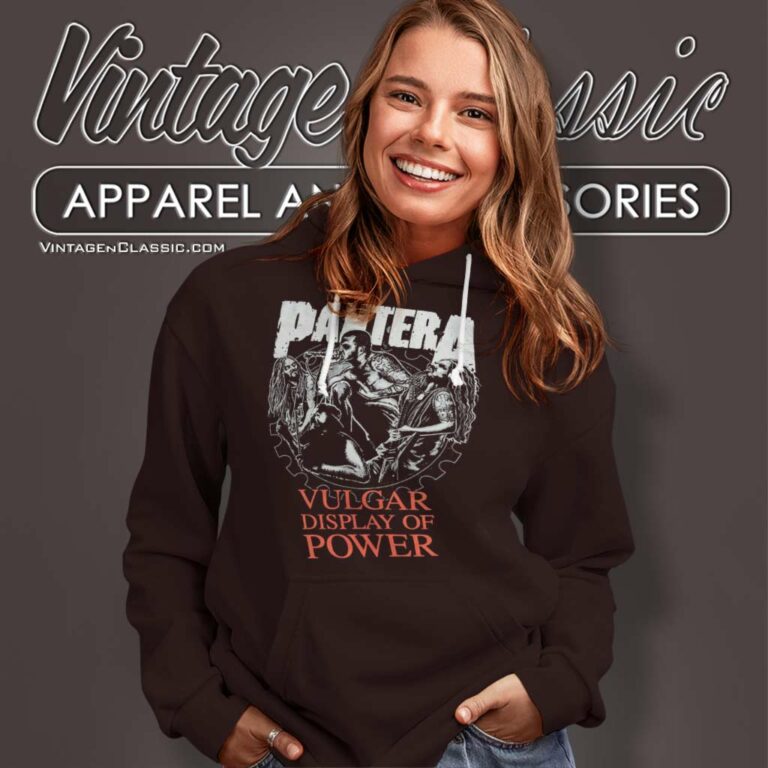 Vulgar Display Of Power Band Illustration Hoodie Vulgar Display Of Power Band Illustration Hoodie
