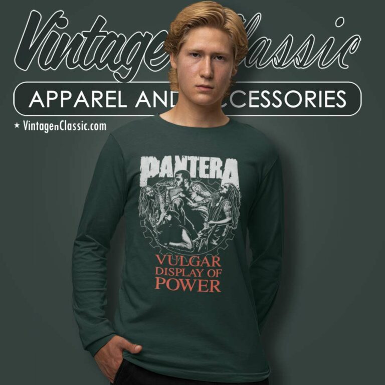 Vulgar Display Of Power Band Illustration Long Sleeve Tee Vulgar Display Of Power Band Illustration Long Sleeve Tee