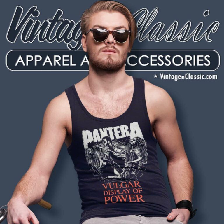 Vulgar Display Of Power Band Illustration Tank Top Racerback Vulgar Display Of Power Band Illustration Tank Top Racerback