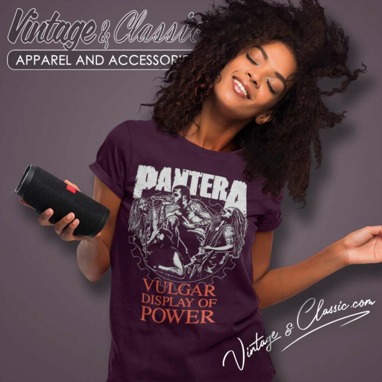 Vulgar Display Of Power Band Illustration Women TShirt Vulgar Display Of Power Band Illustration Women TShirt