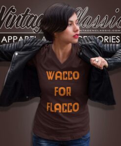 Waco For Joe Flacco Cleveland Browns V Neck TShirt