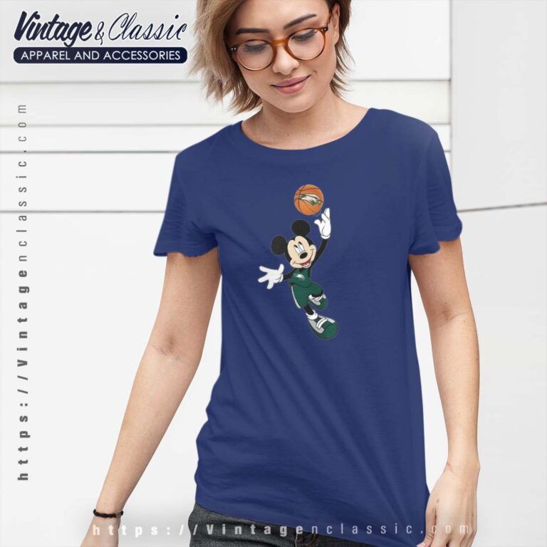 Wagner Seahawks Mickey Basketball NCAA March Madness Tshirt Women Wagner Seahawks Mickey Basketball NCAA March Madness Tshirt Women