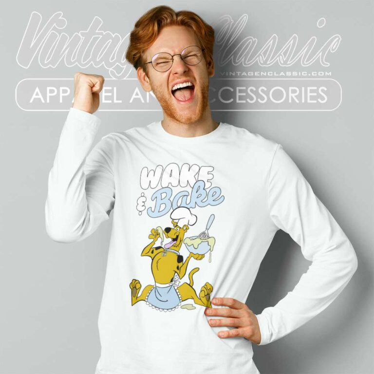 Wake And Bake Scooby Doo Long Sleeve Tee Wake And Bake Scooby Doo Long Sleeve Tee