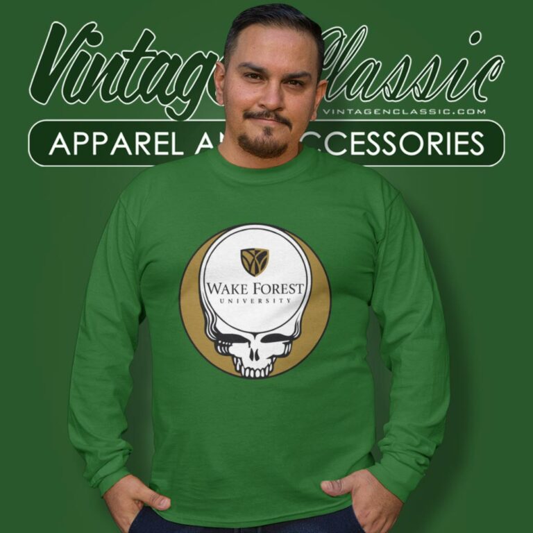 Wake Forest University Grateful Dead Steal Your Face Long Sleeve Tee Wake Forest University Grateful Dead Steal Your Face Long Sleeve Tee