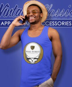 Wake Forest University Grateful Dead Steal Your Face Tank Top Racerback