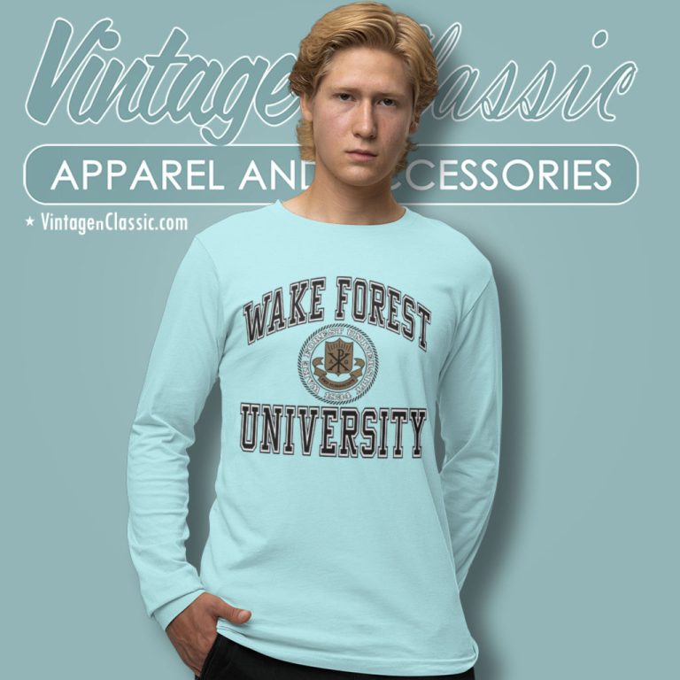 Wake Forest University Long Sleeve Tee Wake Forest University Long Sleeve Tee