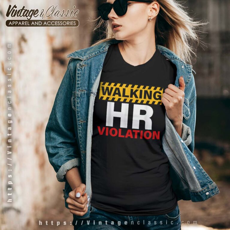 Walking HR Violation Vneck 1 Walking HR Violation Vneck 1