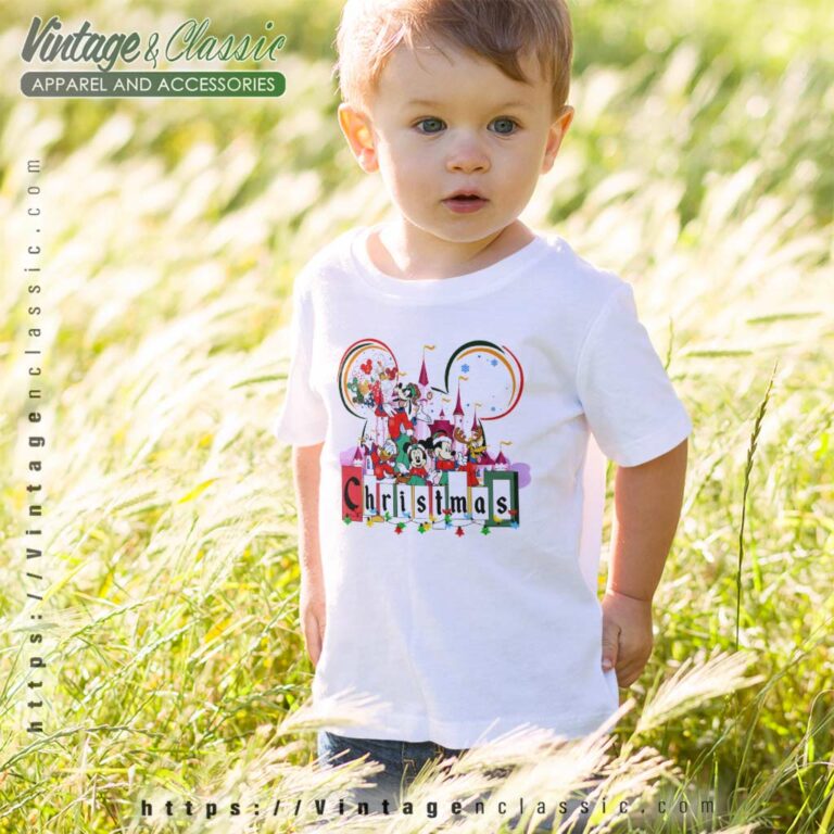 Walt Disney Mickey Friends Christmas kids tshirt Walt Disney Mickey Friends Christmas kids tshirt
