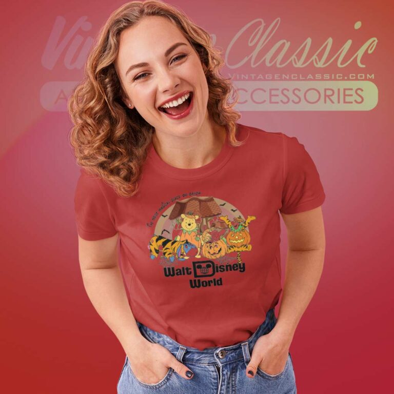 Walt Disney World Pooh Halloween Women TShirt Walt Disney World Pooh Halloween Women TShirt