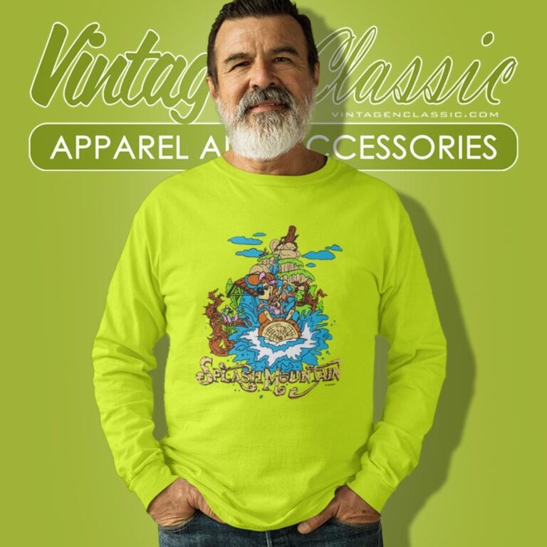 Walt Disney World Splash Mountain Long Sleeve Tee Walt Disney World Splash Mountain Long Sleeve Tee