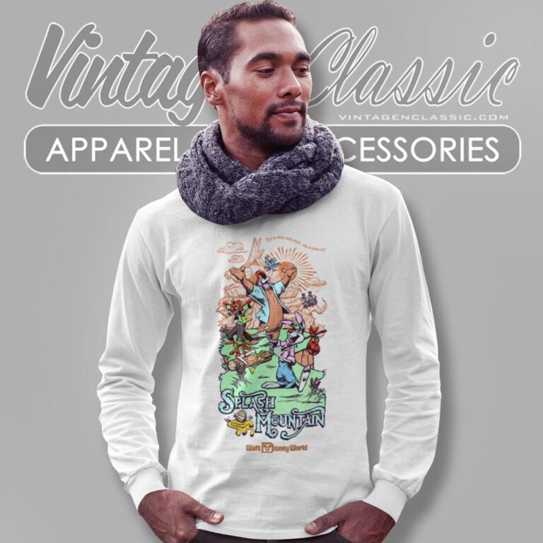 Walt Disney Worlds Splash Mountain Shirt Enjoy A Zip A Dee Do Dah Day Long Sleeve Tee Walt Disney Worlds Splash Mountain Shirt Enjoy A Zip A Dee Do Dah Day Long Sleeve Tee
