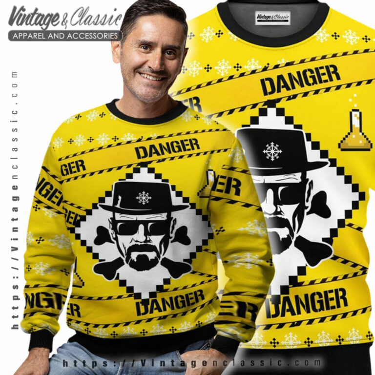 Walter White Breaking Bad Ugly Christmas Sweater Men Ugly Sweater Walter White Breaking Bad Ugly Christmas Sweater Men Ugly Sweater