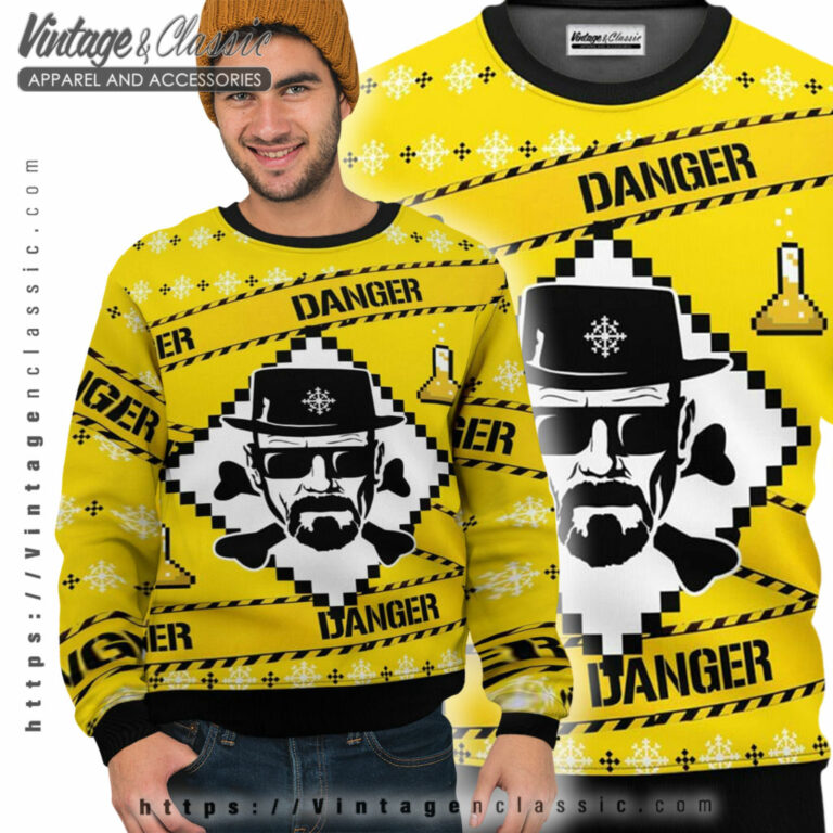 Walter White Breaking Bad Ugly Christmas Sweater Ugly Sweater Walter White Breaking Bad Ugly Christmas Sweater Ugly Sweater