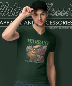 Warrant Dirty Rotten V Neck TShirt