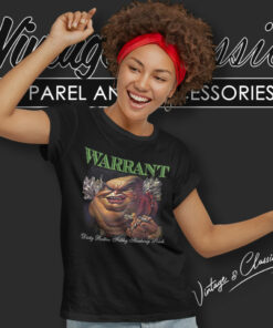 Warrant Dirty Rotten Women T Shirt
