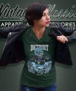 Warren Lotas Detroit Motorcade Nba Detroit Pistons V Neck TShirt
