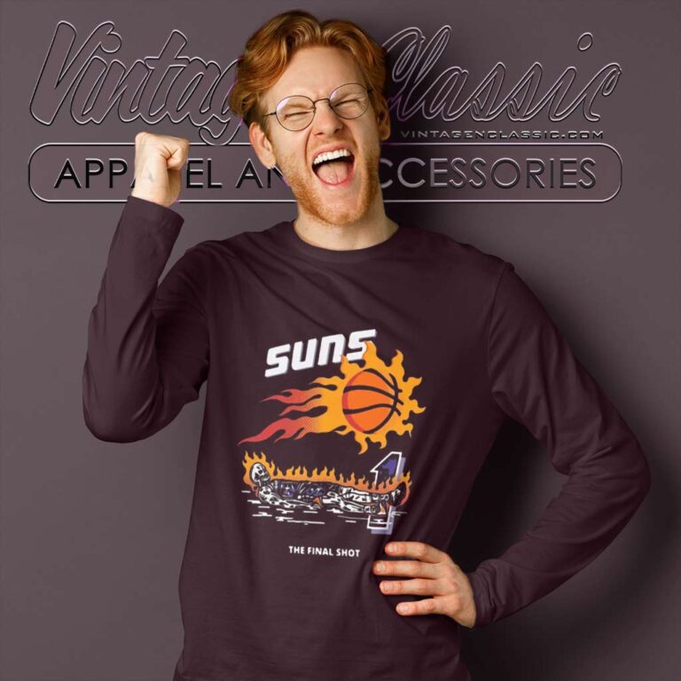 Warren Lotas The Final Shot Phoenix Suns Long Sleeve Tee Warren Lotas The Final Shot Phoenix Suns Long Sleeve Tee