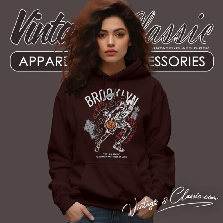 Warren Lotas X Brooklyn The Slim Reaper Hoodie Warren Lotas X Brooklyn The Slim Reaper Hoodie