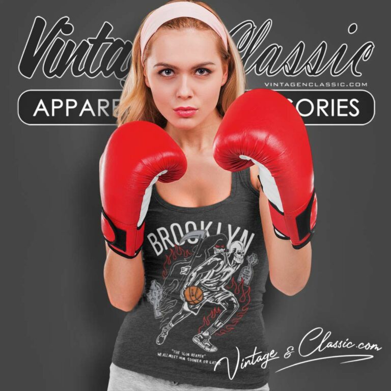 Warren Lotas X Brooklyn The Slim Reaper Tank Top Racerback Warren Lotas X Brooklyn The Slim Reaper Tank Top Racerback