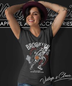 Warren Lotas X Brooklyn The Slim Reaper V Neck TShirt