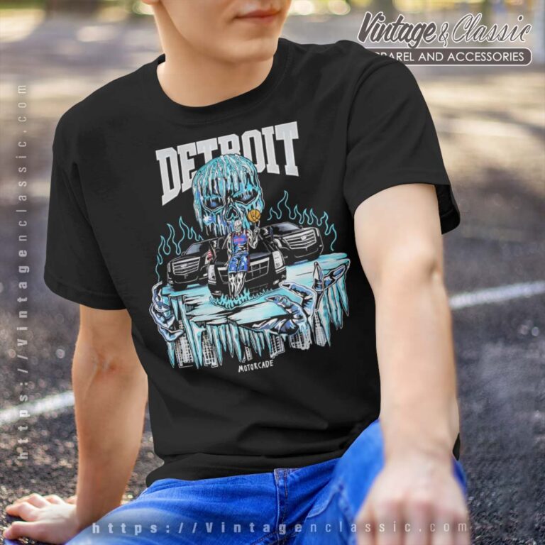 Warren Lotas X Detroit Motorcade T Shirt Warren Lotas X Detroit Motorcade T Shirt