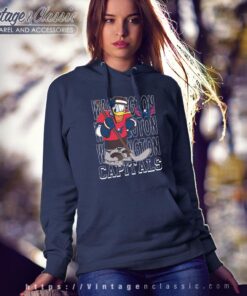 Washington Capitals Donald Duck Hockey Shirt Hoodie