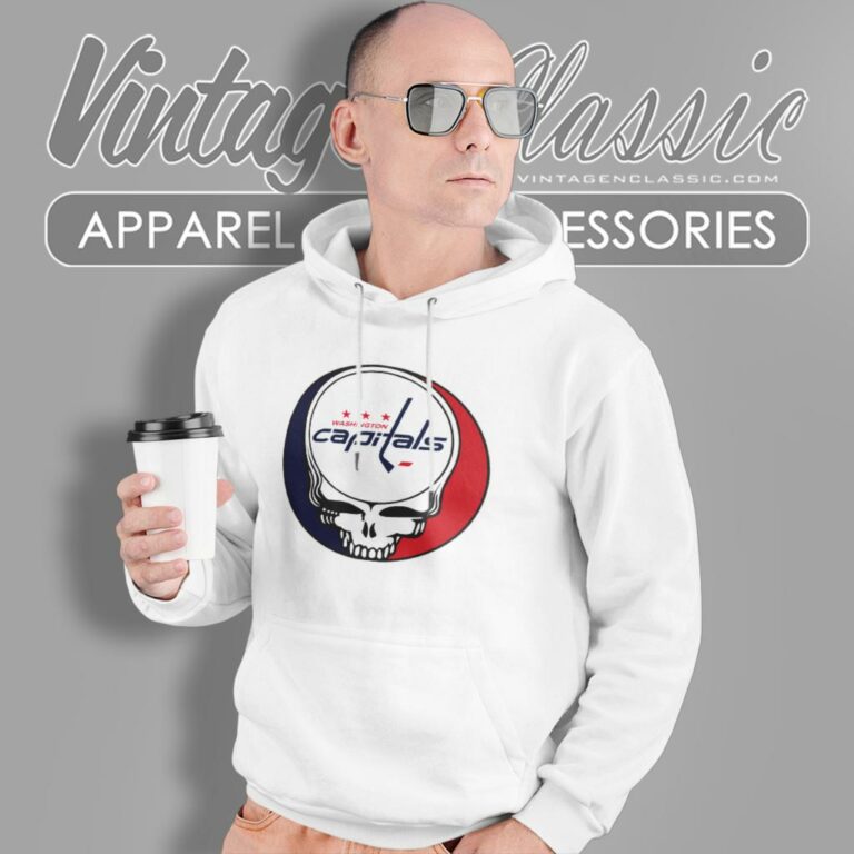 Washington Capitals Grateful Dead Steal Your Face Hoodie Washington Capitals Grateful Dead Steal Your Face Hoodie